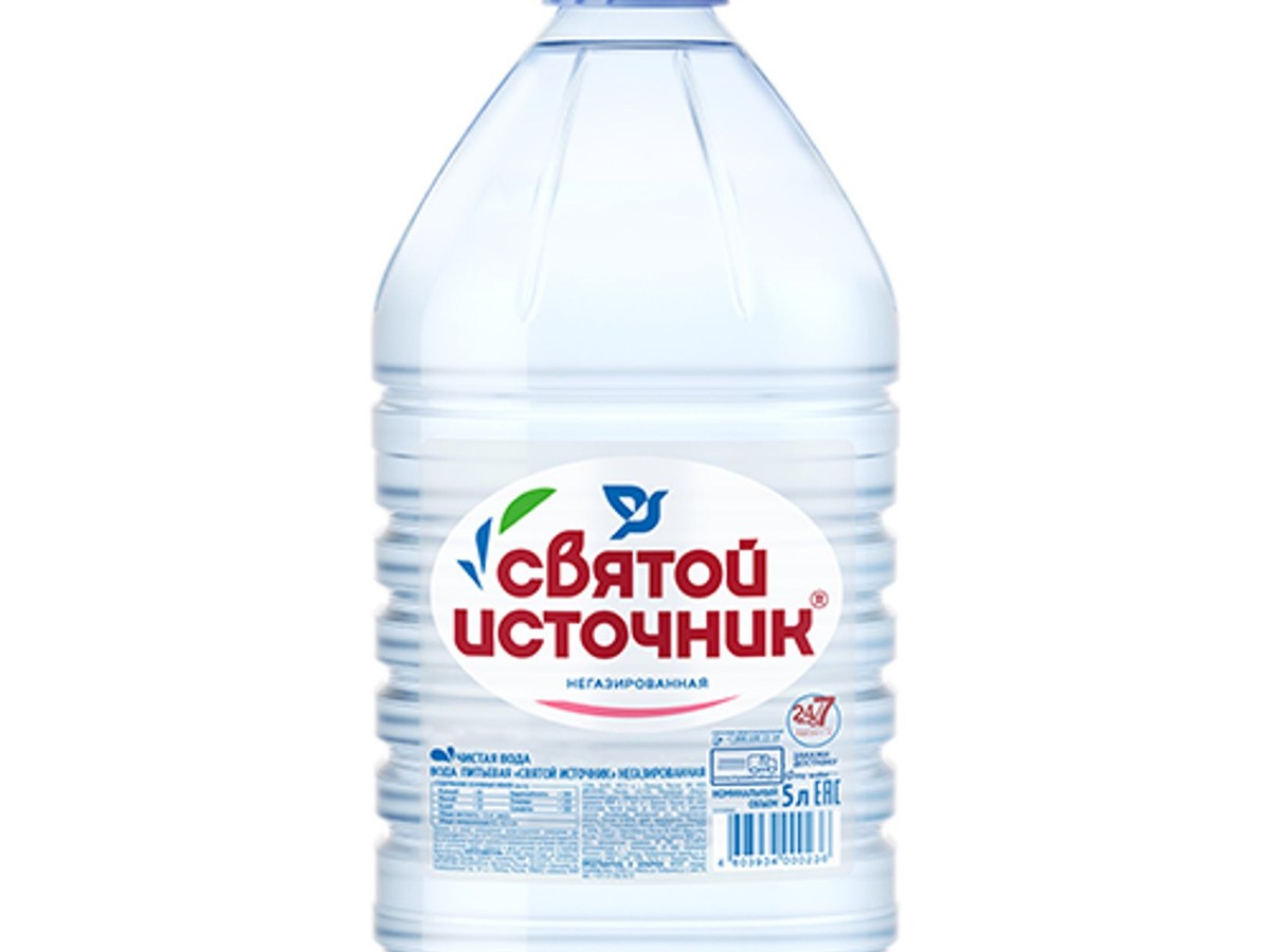 Вода питьевая 5 л
